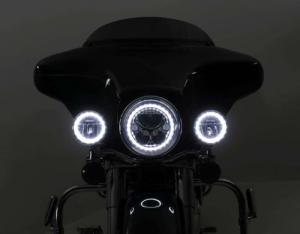 DENALI M4 LED světla Harley-Davidson | 11,43 cm kulaté